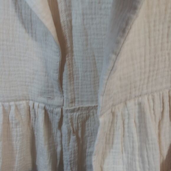 Hyfve Layered With Love Cream Natural Neutral Classic Jacket Size L - Picture 11 of 11